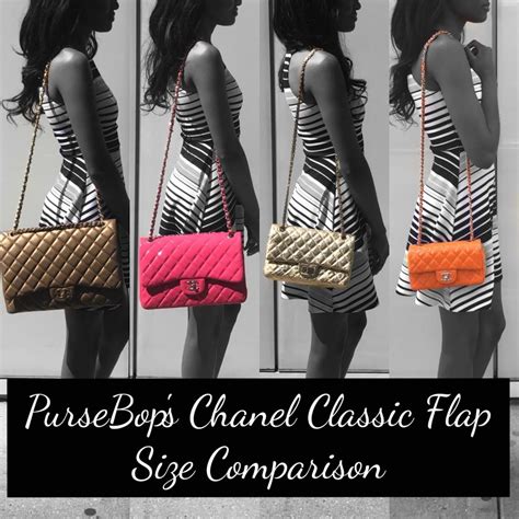 chanel classic medium bag|chanel classic flap size comparison.